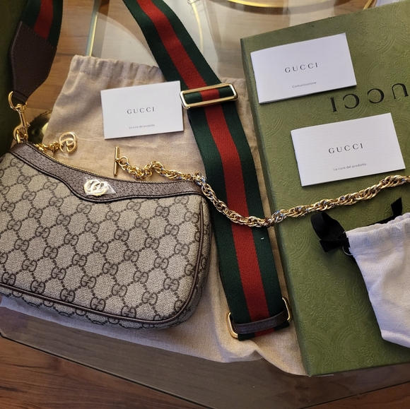Authentic Gucci Ophidia GG Small Handbag - Picture 3 of 13